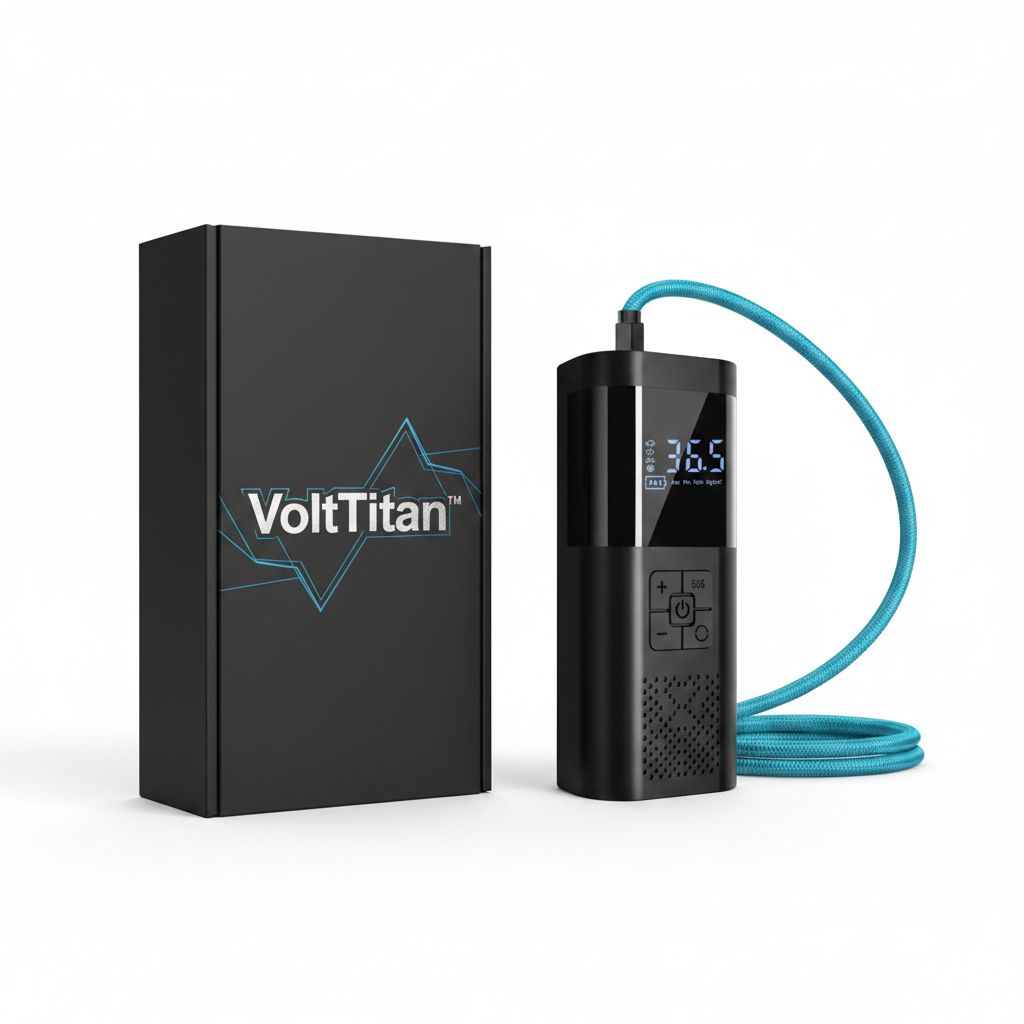 VoltTitan Portable Tyre Inflator — 150PSI/10BAR Wireless
